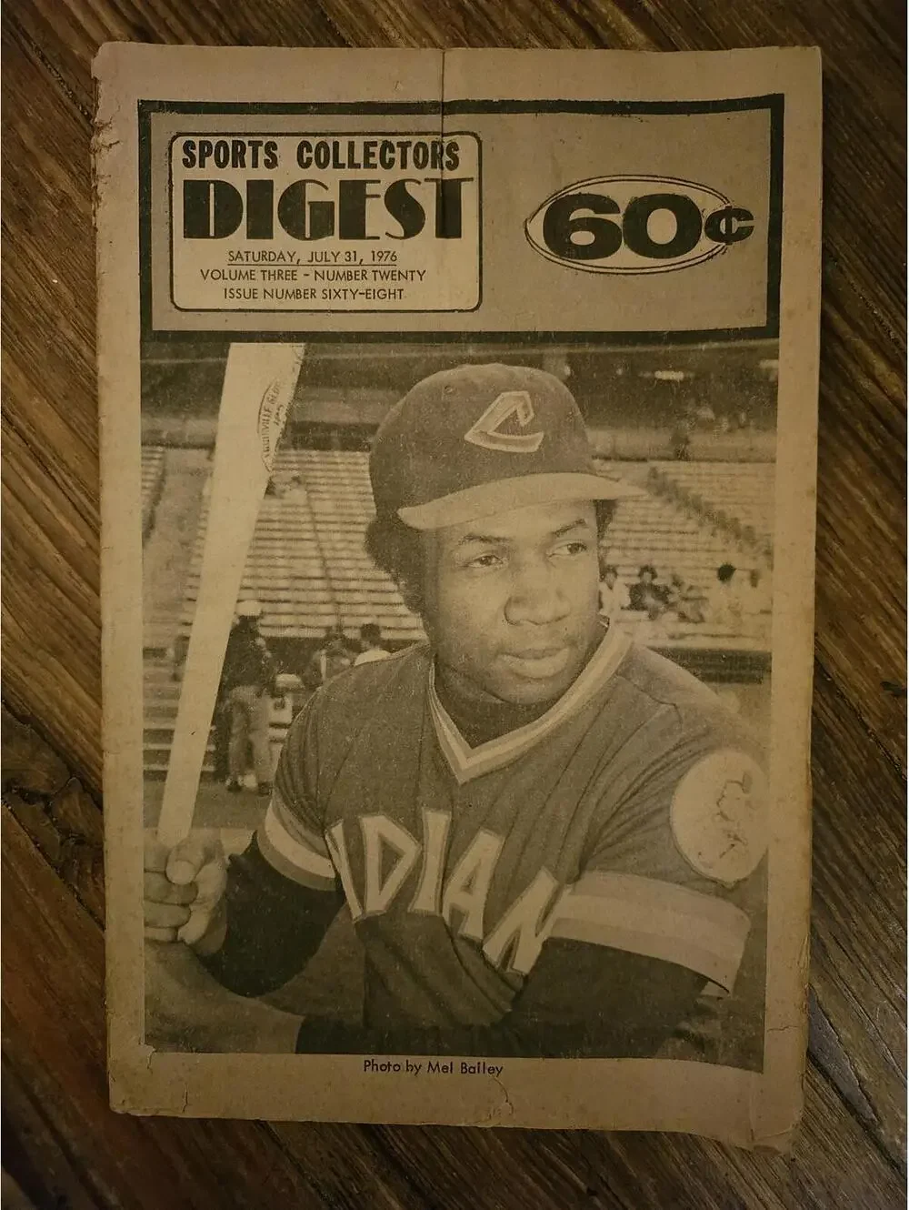 Sports Collectors Digest - July 31, 1976. Frank Robinson HOF - First black Mgr.